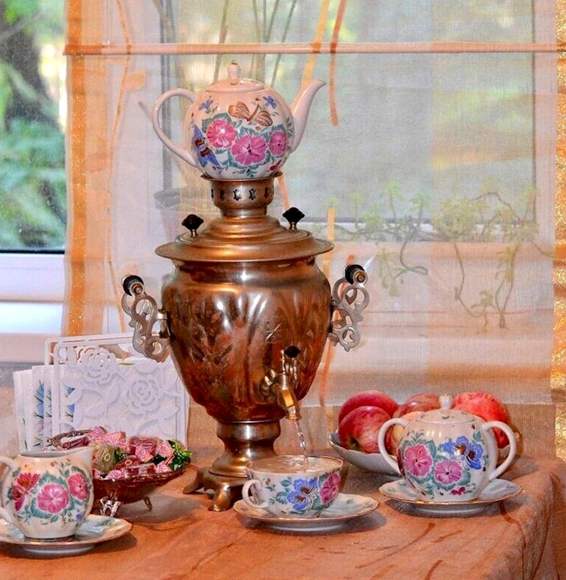 Самовар чай