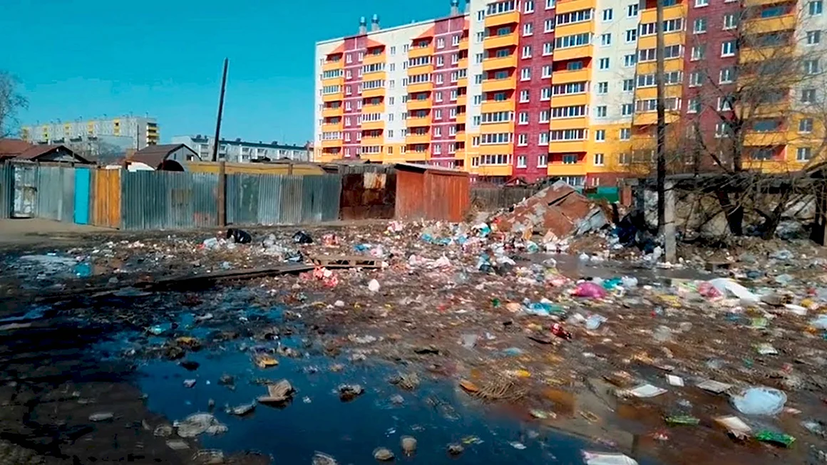 Самые загрязнённые города России
