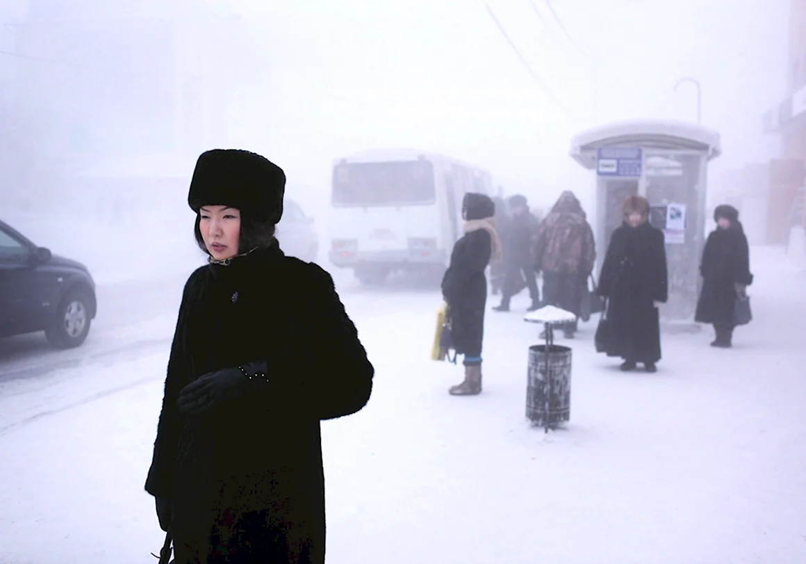 Самый холодный город в России Оймякон