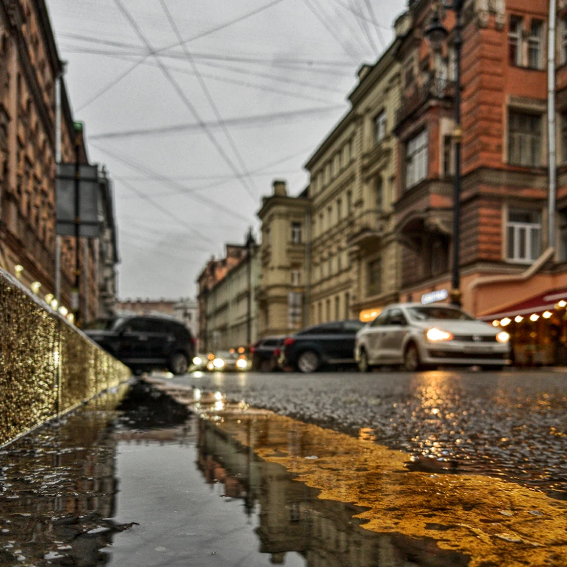 Санкт-Петербург дождь