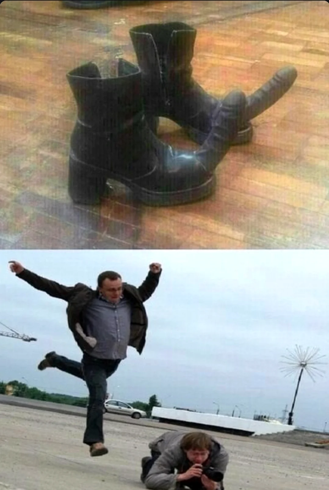 Сапоги прикол