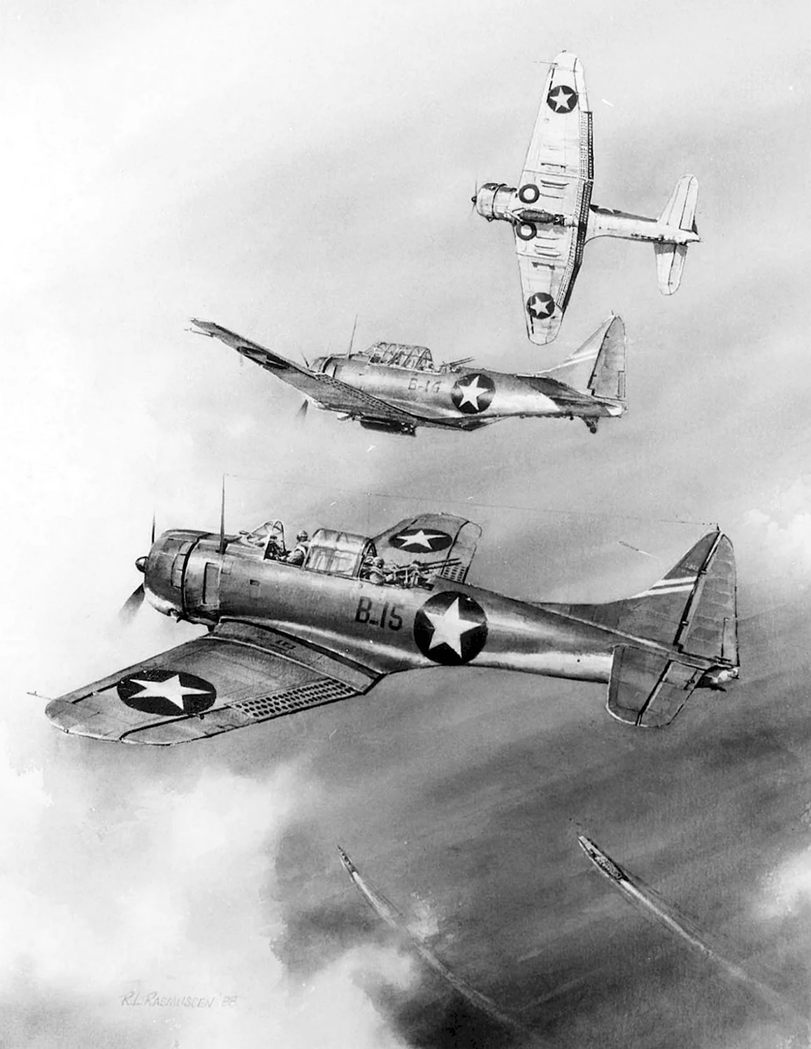 SBD Dauntless Мидуэй
