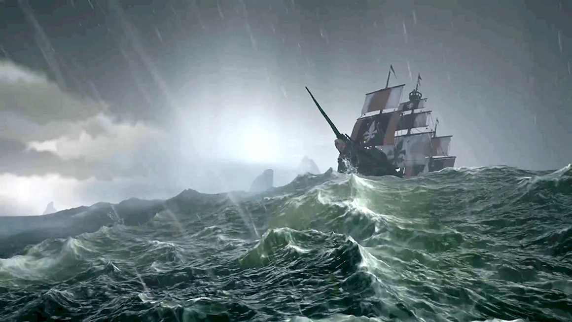 Sea of Thieves шторм