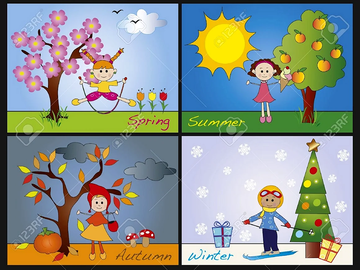 Seasons для детей
