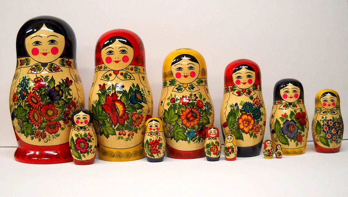Семеновская Матрешка Нижегородская Губерния г. Семенов