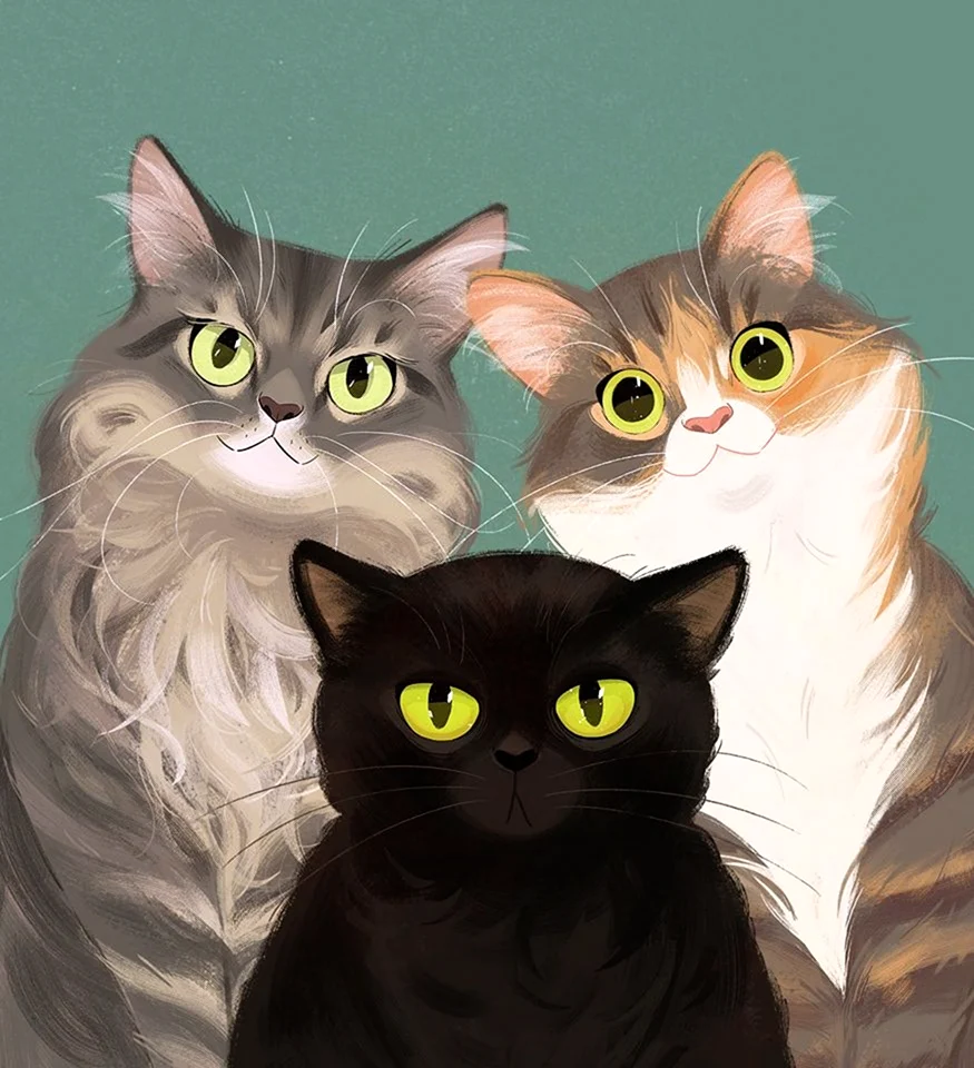 Семья котов