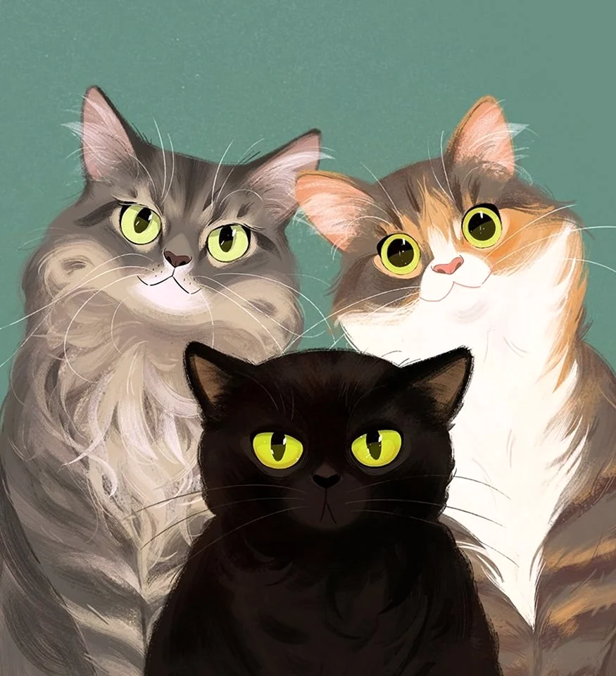 Семья котов