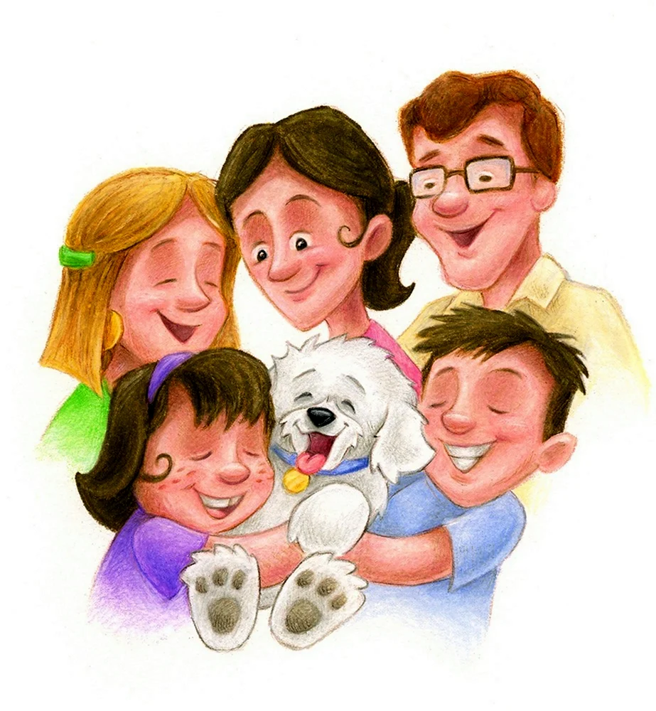 Семья мультяшные