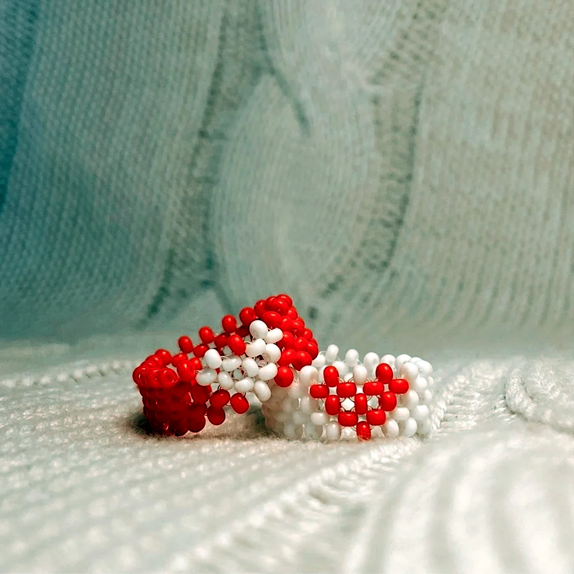 Сердце из бисера