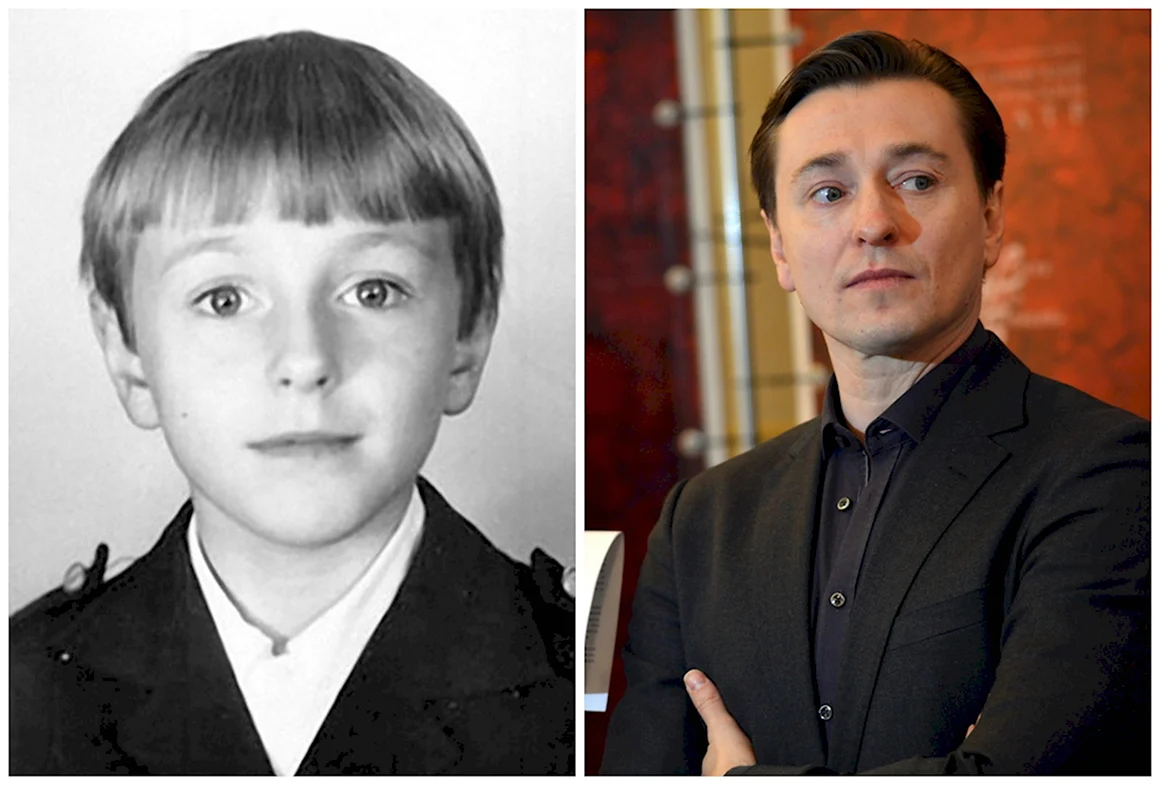 Сергей Безруков в детстве