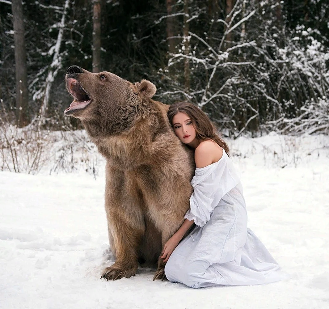Сфотографироваться с медведем