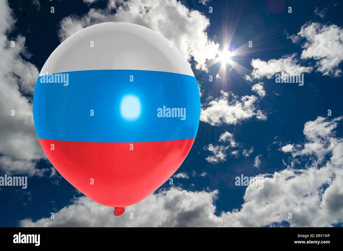 Шарики флаг России