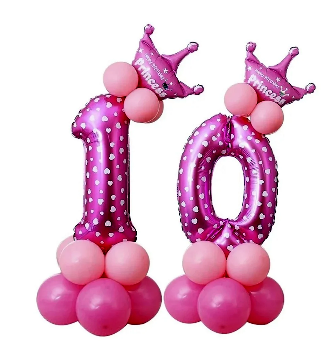 Шары на 10 лет девочке
