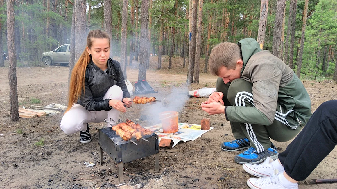 Шашлыки на природе