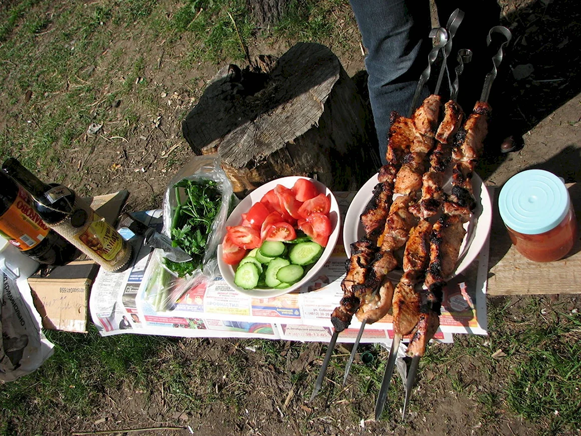 Шашлыки на природе