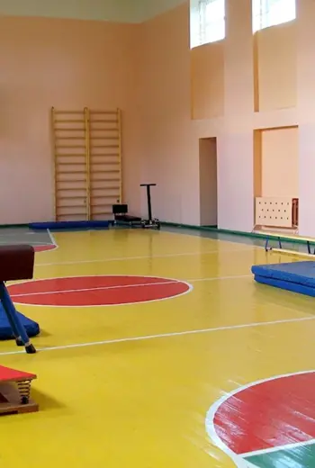 Школьный спортзал