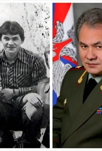 Шойгу Сергей Кужугетович в молодости