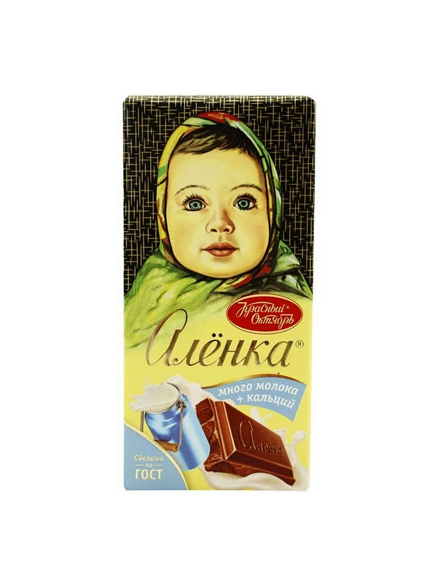 Шоколад Аленка 90г красный октябрь