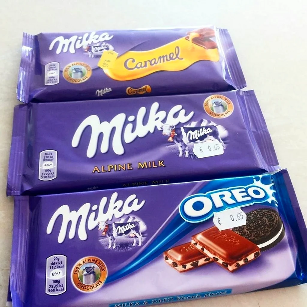 Шоколад Milka