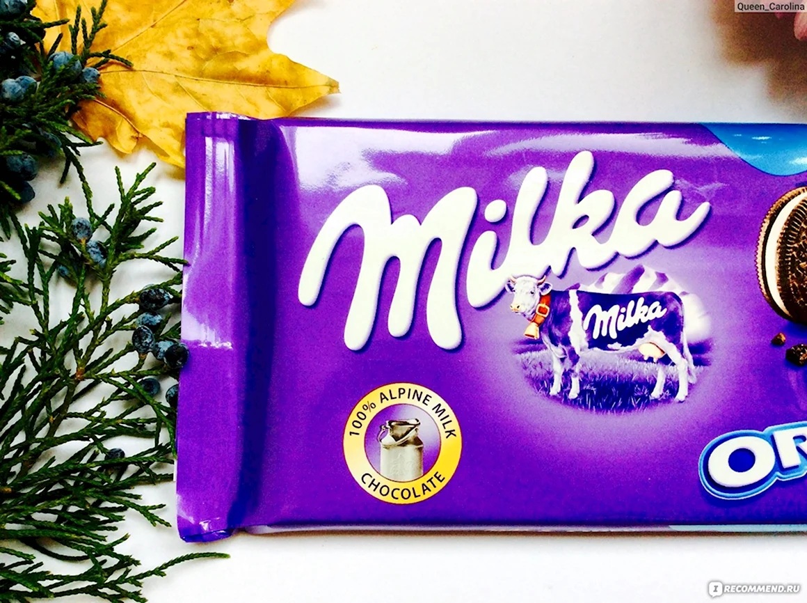 Шоколад Милка новогодний