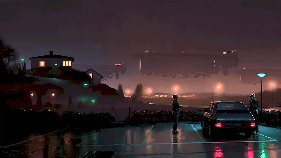 Симон Сталенхаг Cyberpunk