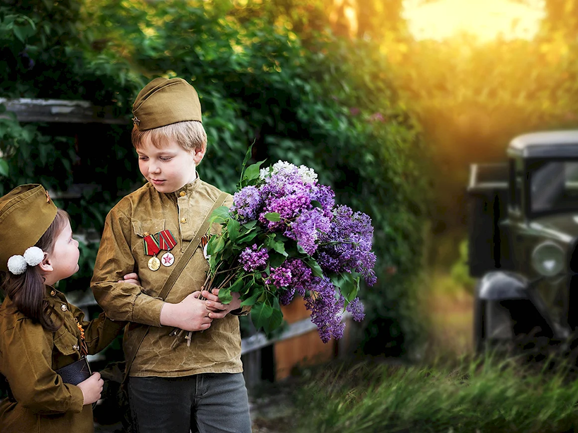 Сирень день Победы