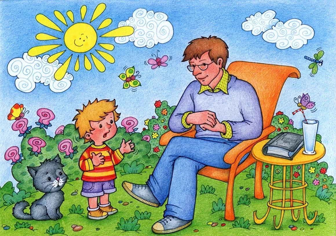 Сюжетная картина легко
