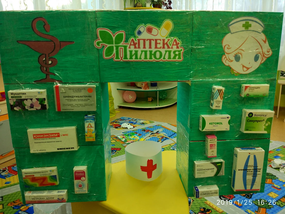Сюжетно Ролевая игра аптека атрибуты