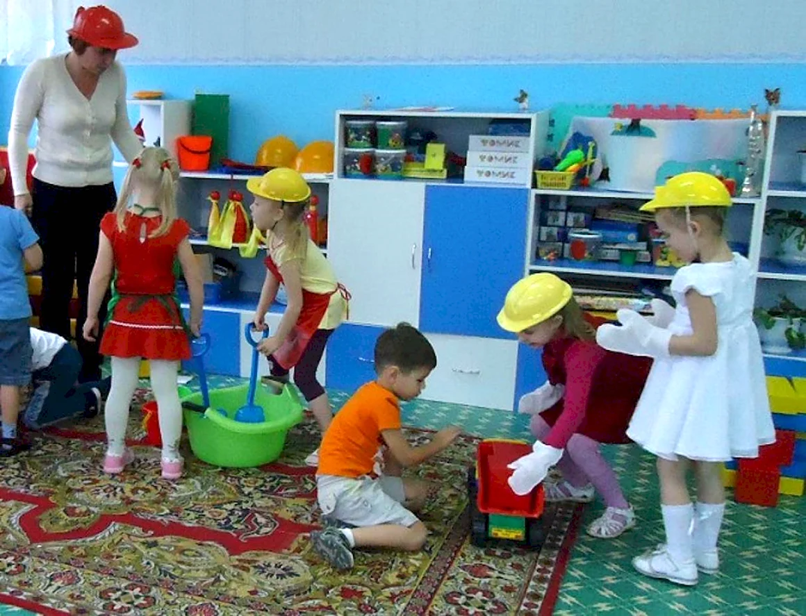 Сюжетные игры в средней группе