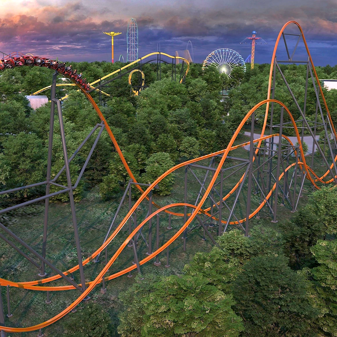 Six Flags great Adventure Нью-джерси