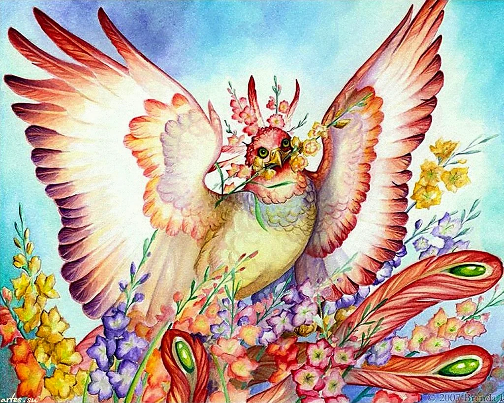 Сказочная птица