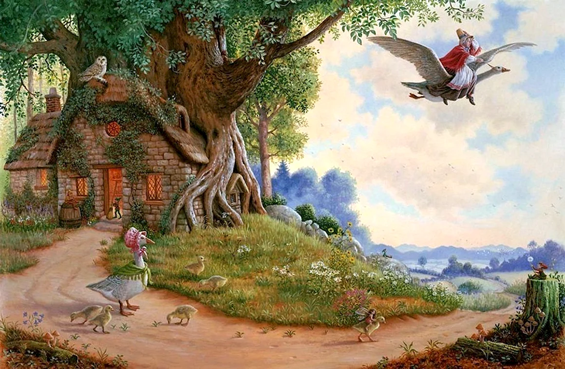 Сказочный мир Ruth Sanderson.