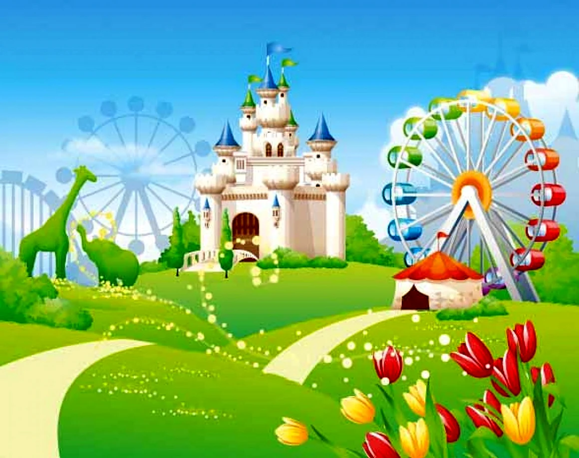 Сказочный замок в детский сад