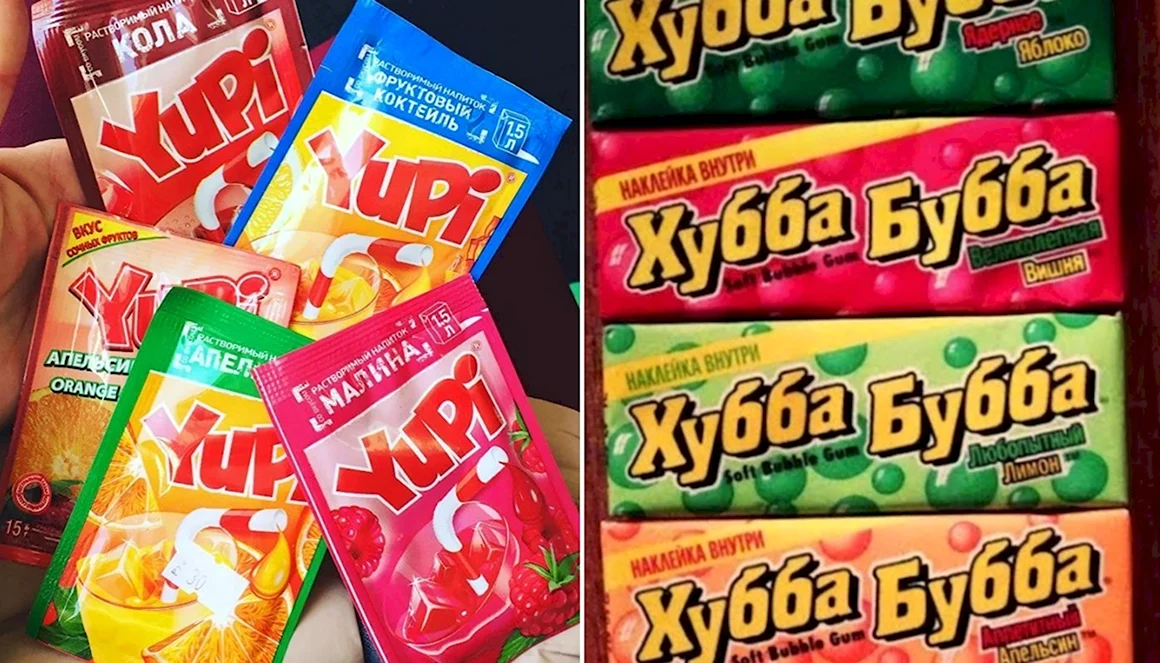 Сладости из 90-х