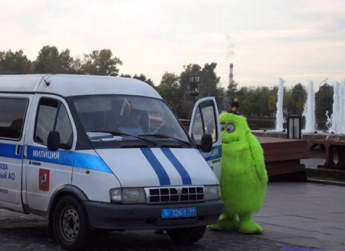 Смешная Газель машина