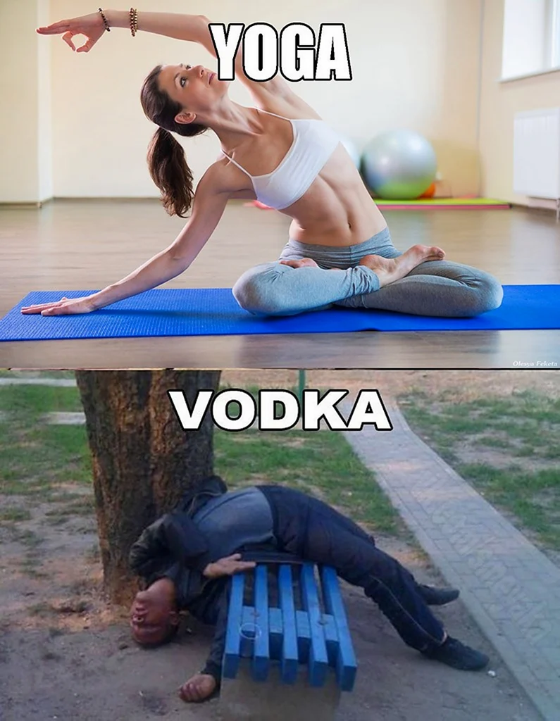 Смешная йога