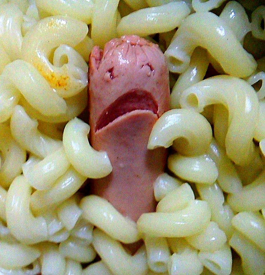 Смешная сосиска