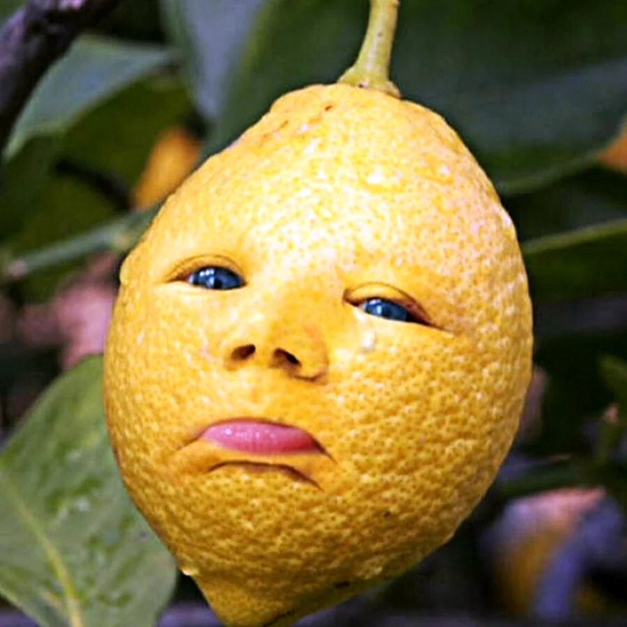 Смешной лимон