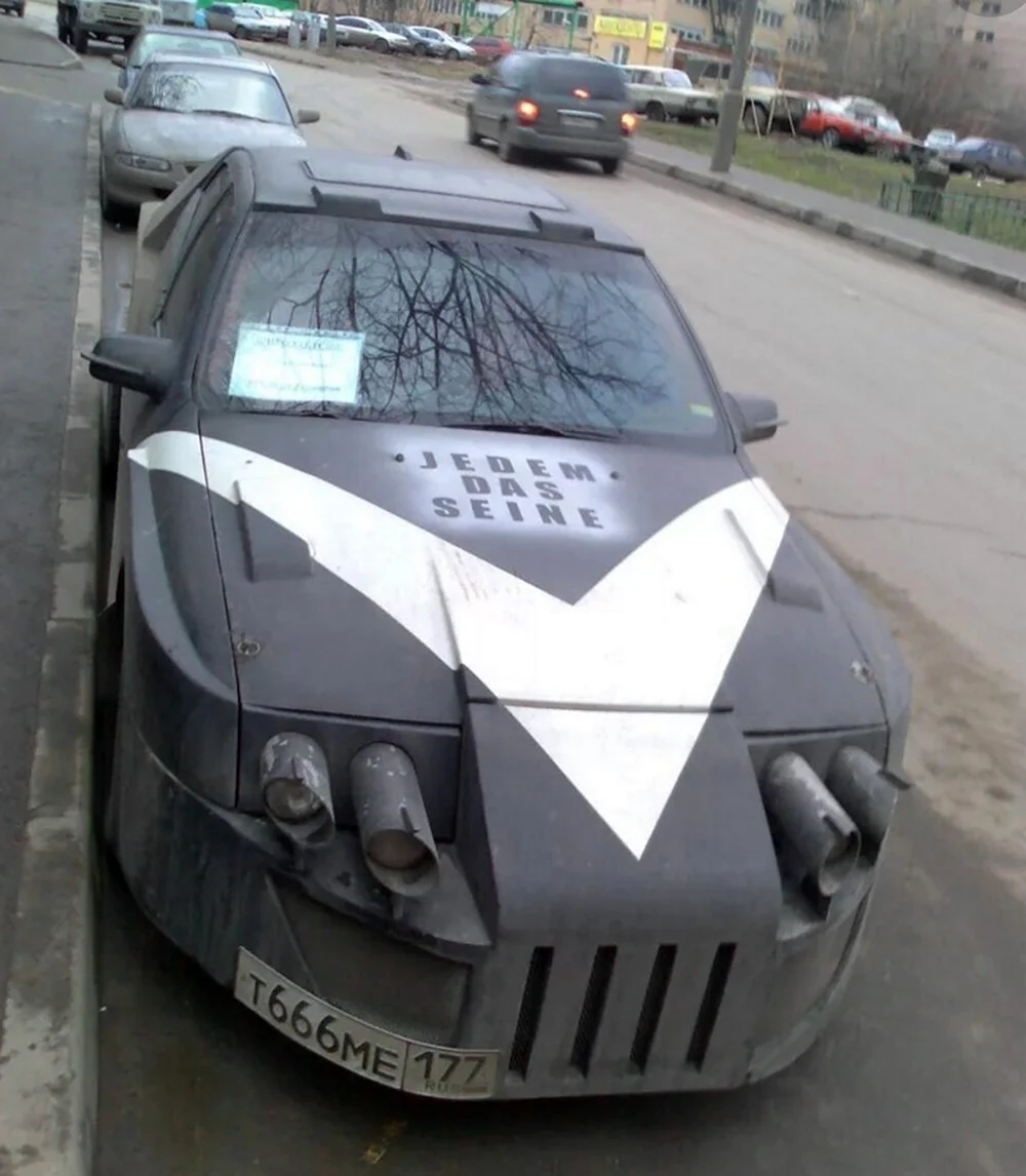 Смешные переделки авто