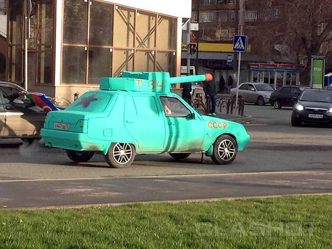 Смешные русские машины