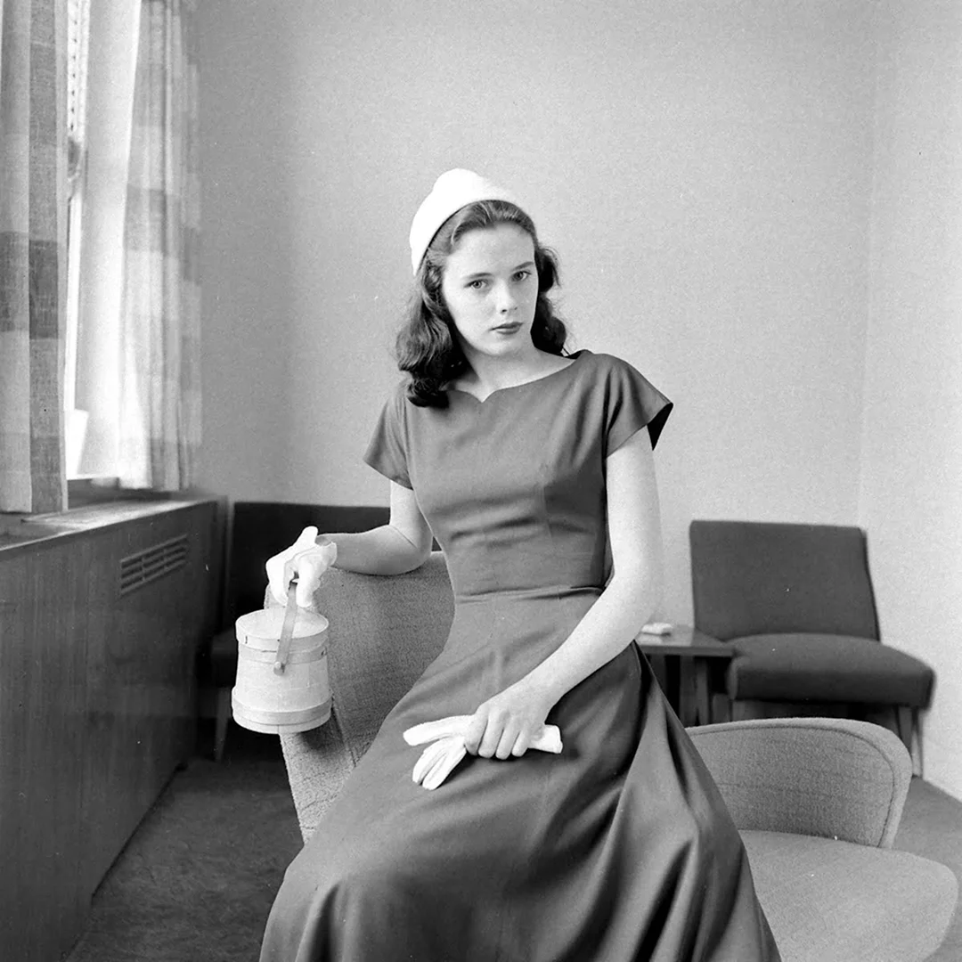 Снимки фотографа Нины Лин на тему подростковой моды 1949