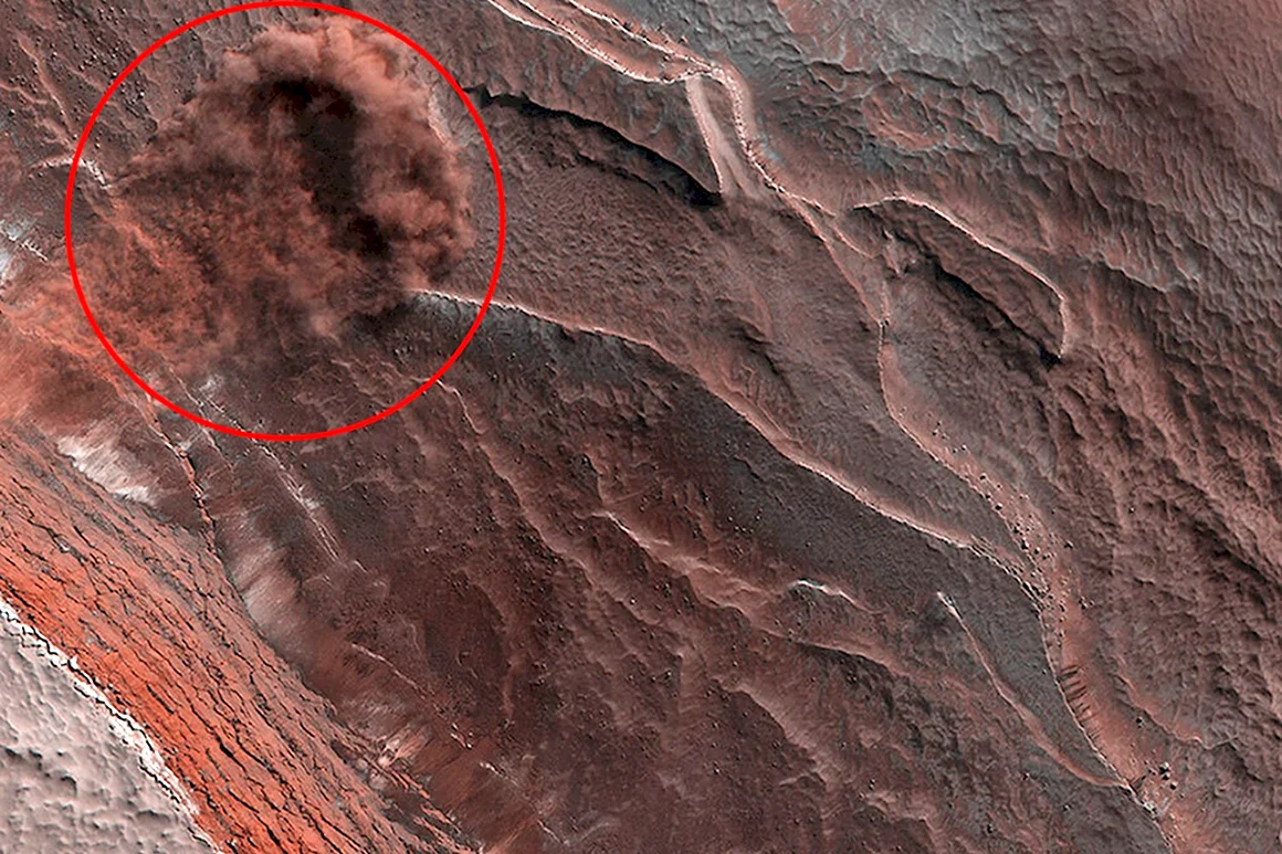 Снимки Марса НАСА С Mars reconnaissance