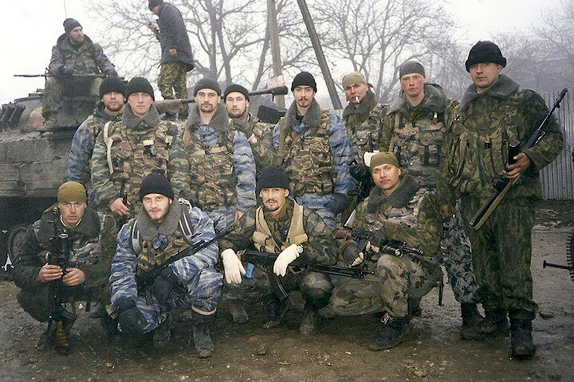 СОБР В Чечне 2000