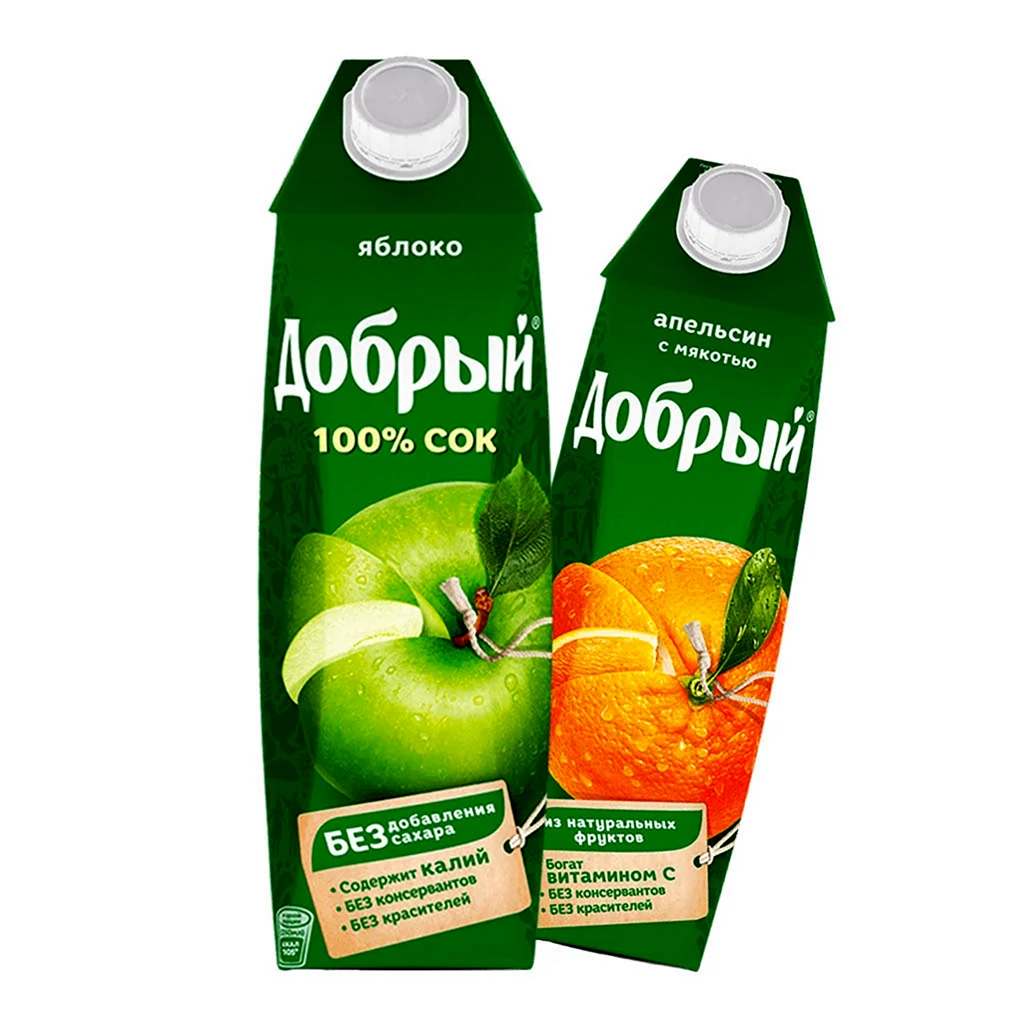 Сок добрый 1л 2022