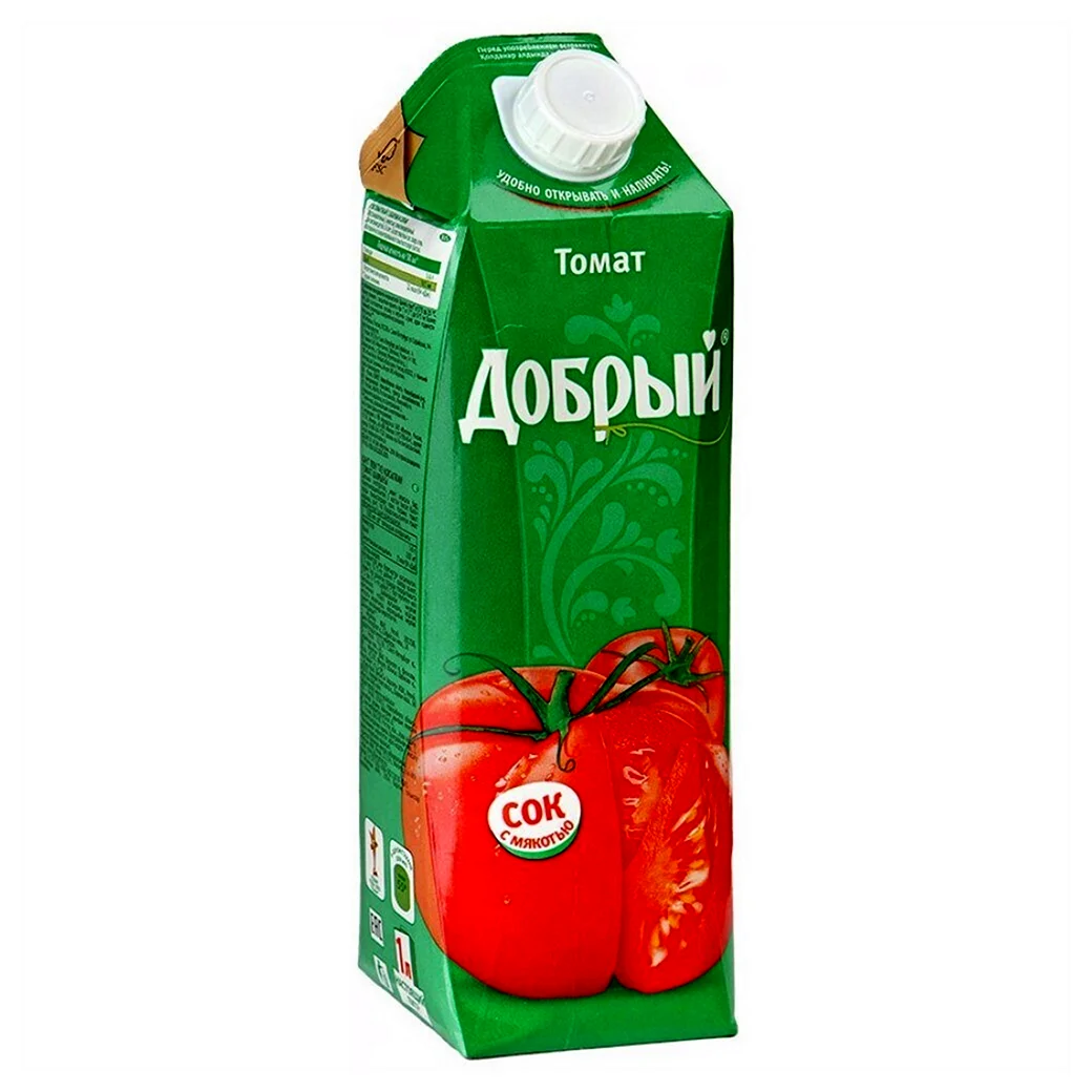 Сок добрый 1л.х12шт томат