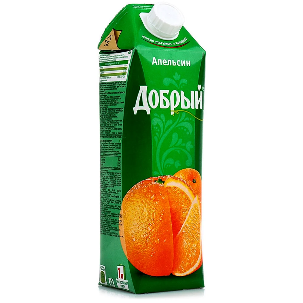 Сок добрый мультифрукт 1л