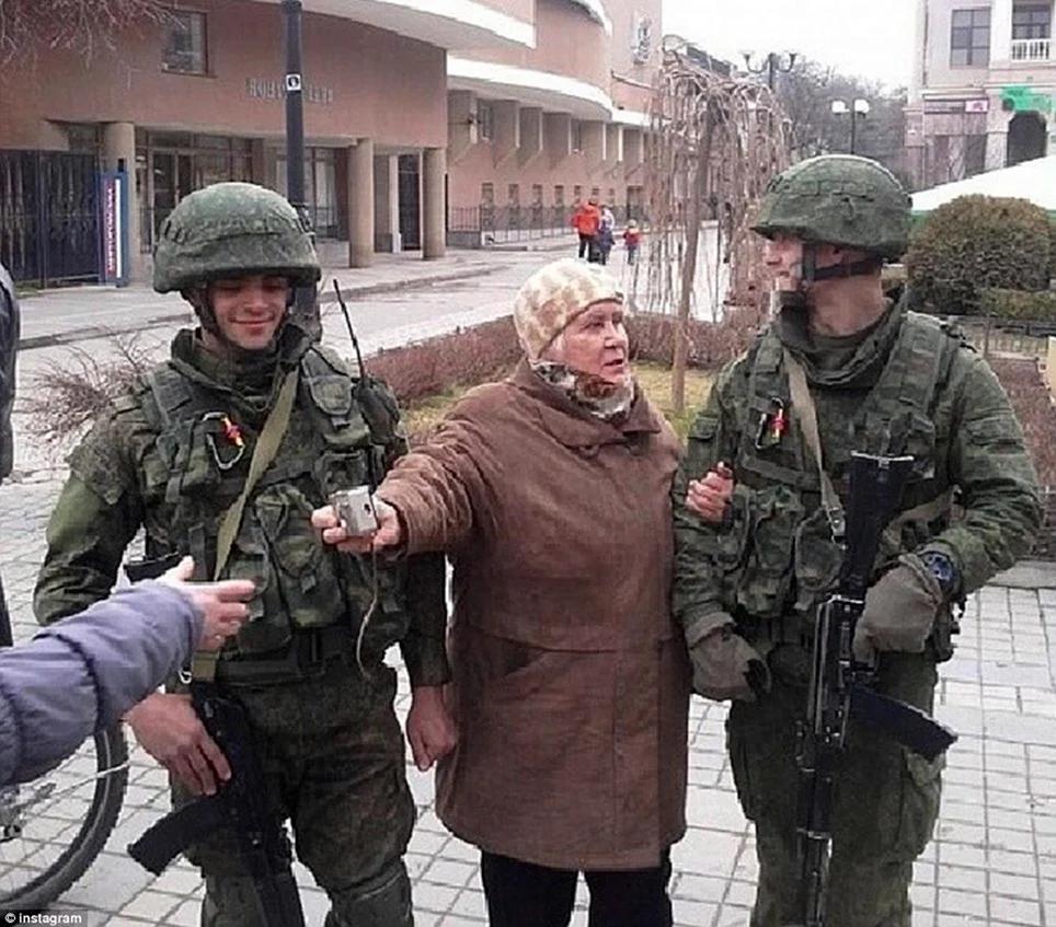 Солдаты в Крыму 2014