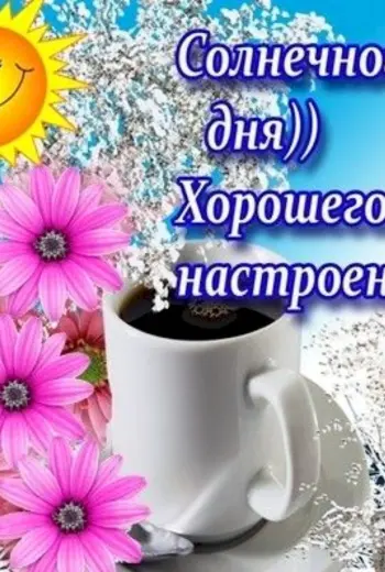 Солнечного дня и отличного настроени