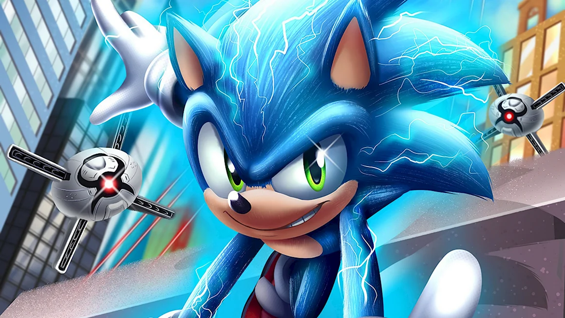 Соник в кино Sonic the Hedgehog 2020