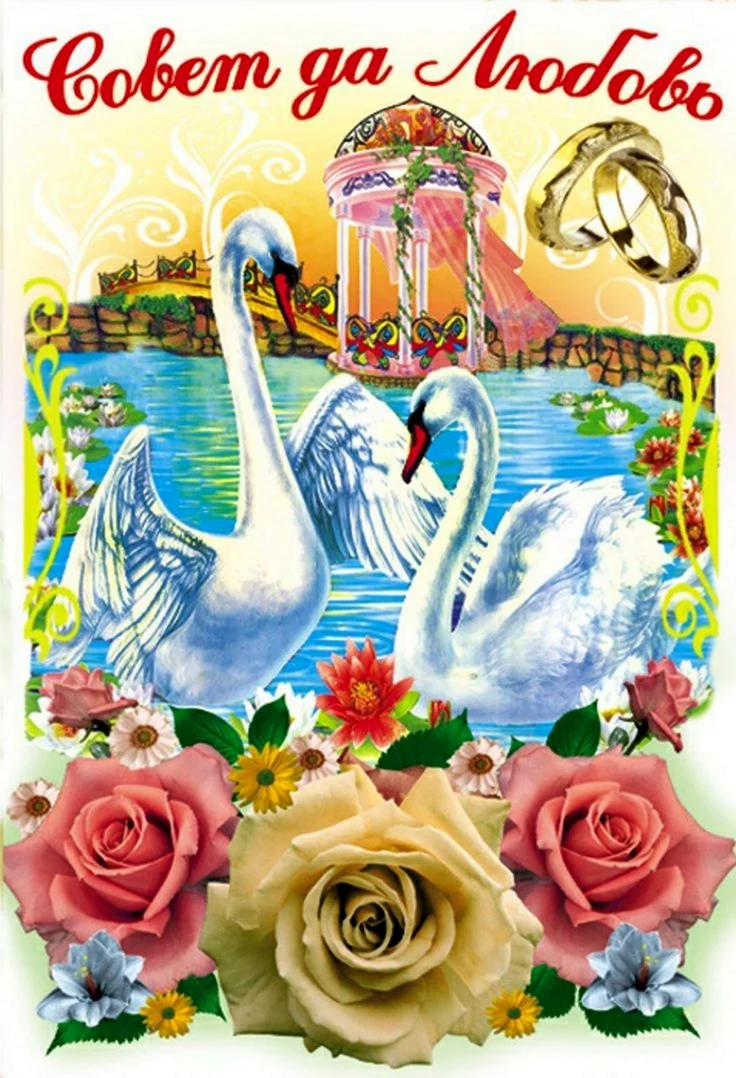 Совет да любовь лебеди